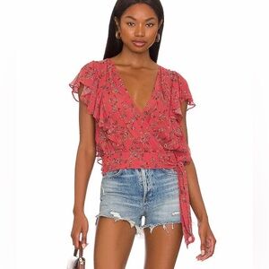 Paige “Trista” Floral Print Blouse